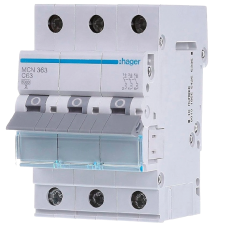 Автоматичний вимикач 3P 6kA C-1A 3M