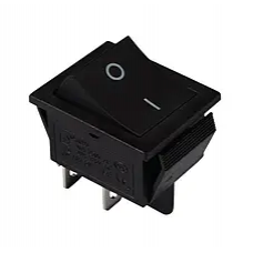 KCD2-202 B/B Перемикач 1 клав. чорний TNSy