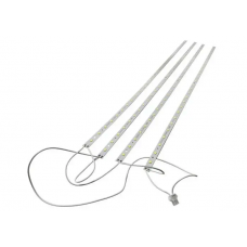 Лінійка світлодіодна для PRISMATIC 36W 4000K (4х9W) NEW SILVER TNSy