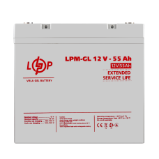 Акумулятор гелевый LPM-GL 12V - 55 Ah