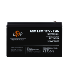 Акумулятор AGM LPM 12V - 7 Ah