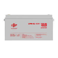 Акумулятор гелевий LPM-GL 12V - 150 Ah