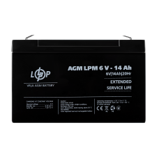 Акумулятор AGM LPM 6V - 14 Ah