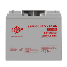 Акумулятор гелевий LPM-GL 12V - 20 Ah