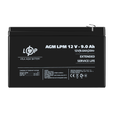 Акумулятор AGM LPM 12V - 9 Ah