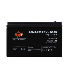 Акумулятор AGM LPM 12V - 12 Ah