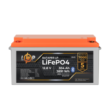 Акумулятор LP LiFePO4 12,8V - 304 Ah (3891Wh) (BMS 200A/200А) пластик Smart BT