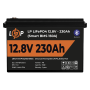 Акумулятор LP LiFePO4 12V (12,8V) - 230 Ah (2944Wh) (Smart BMS 150А) з BT пластик