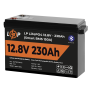 Акумулятор LP LiFePO4 12V (12,8V) - 230 Ah (2944Wh) (Smart BMS 150А) з BT пластик