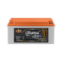 Акумулятор LP LiFePO4 12,8V - 160 Ah (2048Wh) (BMS 160A/80А) пластик Smart BT