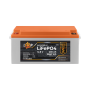 Акумулятор LP LiFePO4 12,8V - 200 Ah (2560Wh) (BMS 150A/75А) пластик для ДБЖ