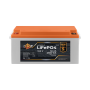 Акумулятор LP LiFePO4 51,2V - 50 Ah (2560Wh) (BMS 80A/50А) пластик Smart BT