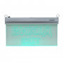 Світильник евакуаційний, S503 ACRYLIC LED 3W GRAVING "Вихід EXIT" TNSy