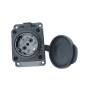 Розетка з захисною кришкою з/к RUBBER IP44 TNSy