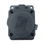 Розетка з захисною кришкою з/к RUBBER IP44 TNSy