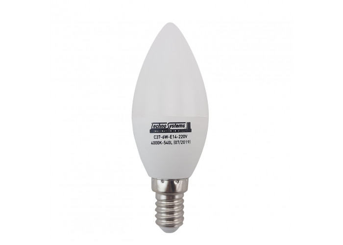 Светодиодная лампа LED C37 8W/4000K/E14 ICCD