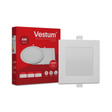 Светильник LED врезной квадратный Vestum 6W 4000K 220V
