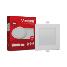 Светильник LED врезной квадратный Vestum 9W 4000K 220V