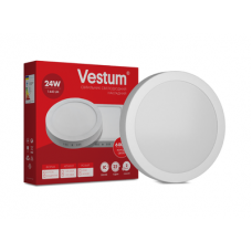 Светильник LED накладной круглый Vestum 24W 6000K 220V