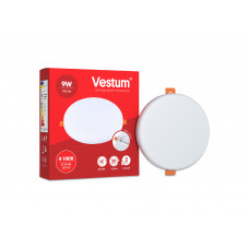 Светильник LED без рамки круг Vestum 9W 4100K