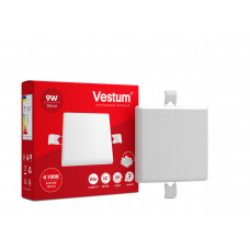 Светильник LED без рамки квадрат Vestum 9W 4100K