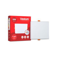 Светильник LED без рамки квадрат Vestum 24W 4100K