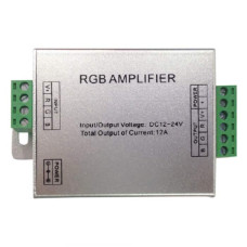 Підсилювач світлодіодної стрічки RGB AMPLIFIER 12A