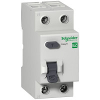 Дифференциальный выключатель 2Р 0,03А 25А Тип АС Easy9 Schneider Electric