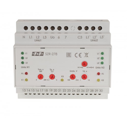 Контроллер автоматического переключения резерва SZR-278