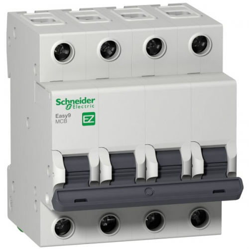 Автоматический выключатель 4р 6А х-ка C Easy9 Schneider Electric