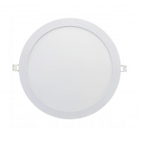 Светильник врезной LED Round Downlight 24W-220V-1700L-4000K Alum