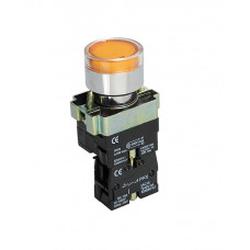 Кнопка XB2-BW3561 1NO с подсветкой, желтый