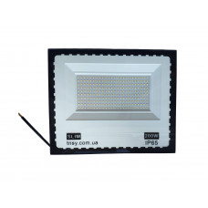 Прожектор LED 200W Ultra Slim 220V 18000Lm 6500K IP65 SMD