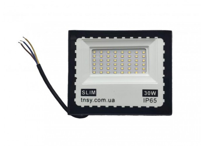 Прожектор LED 30W Ultra Slim 220V 2500Lm 6500K IP65 SMD