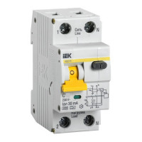 Автоматический выключатель дифференциального тока АВДТ32 C25 30мА IEK