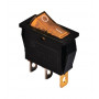 KCD3-101N Y/B 220V Перемикач 1 клав. жовтий з підсвічуванням TNSy