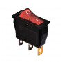 KCD3-101N R/B 220V Перемикач 1 клав. червоний з підсвіткою TNSy