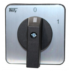 Перемикач кулачковий ПКП63-11/В 63А "0-1" 1Р/400B 60° 64х64