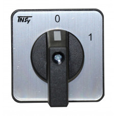 Перемикач кулачковий ПКП20-12/В 20А "0-1" 2Р/400B 60° 48х48