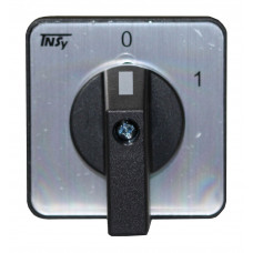 Перемикач кулачковий ПКП25-12/В 25А "0-1" 2Р/400B 60° 48х48