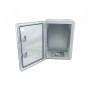 Корпус пластиковый ЩМПп-350х250х150мм прозрачная дверь ABS IP65 TNSy