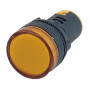 Лампа AD22DS d22mm 380В AC жовтий TNSy