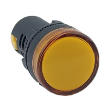 Лампа AD22DS d22mm 110В AC/DC жовтий TNSy