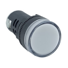 Лампа AD22DS d22mm 230В AC біла TNSy