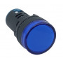 Лампа AD22DS d22mm 36В AC/DC синій TNSy