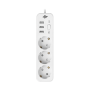 Мережевий фільтр PREMIUM LP-X3 USB 2 м White (2200 Вт)