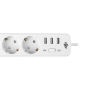 Мережевий фільтр PREMIUM LP-X3 USB 4 м White (2200 Вт)