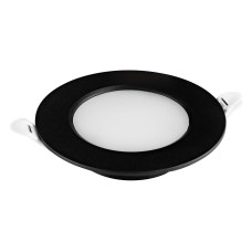 Світлодіодний світильник вбудований LED AURA-5 5W 6400K чорний