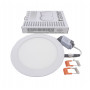 Светильник врезной LED Round Downlight 12W-220V-850L-4000K Alum