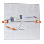 Світильник врізний LED Square Downlight 36W-220V-3600L-4000K Deco (доунлайт квадрат)